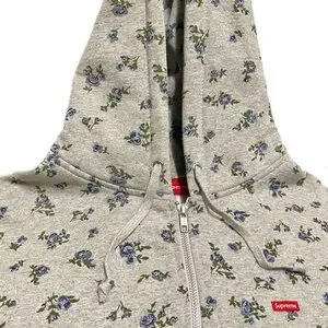 トップス Supreme Small Box Zip Up Hooded flower L Supreme Small Box Zip Up Hooded Sweatshirt (FW23) Flowers